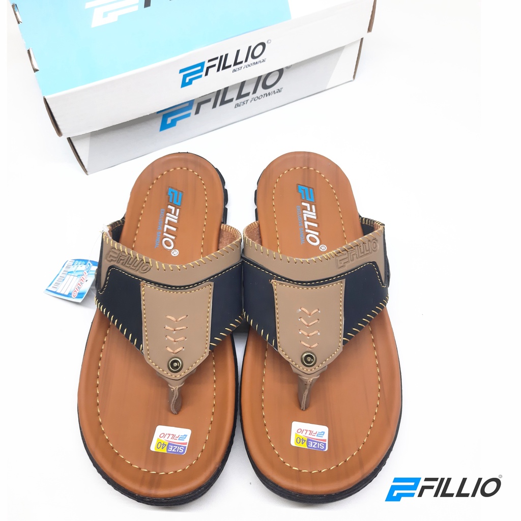 SANDAL CASUAL PRIA ORIGINAL FILLIO HIGH QUALITY KODE JJ8 MURAH