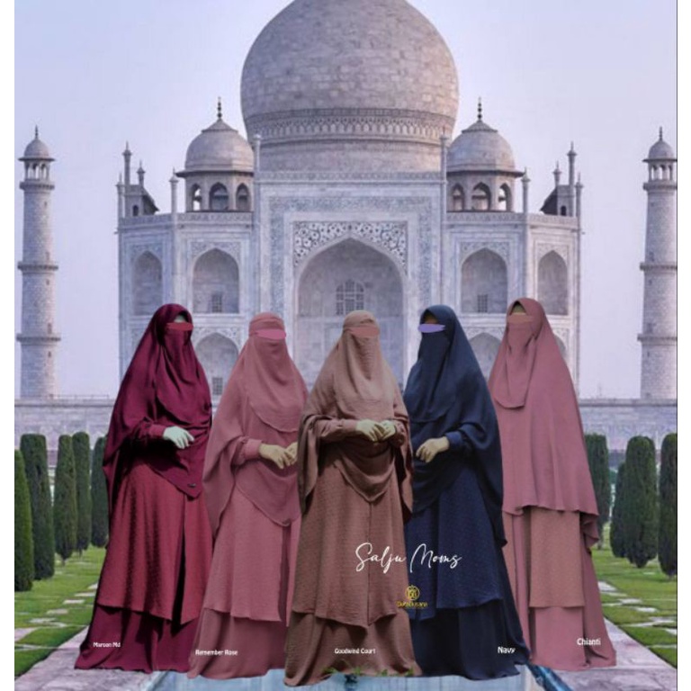 Set Syar'i Salju Uragiri Mom's by Duta Busana