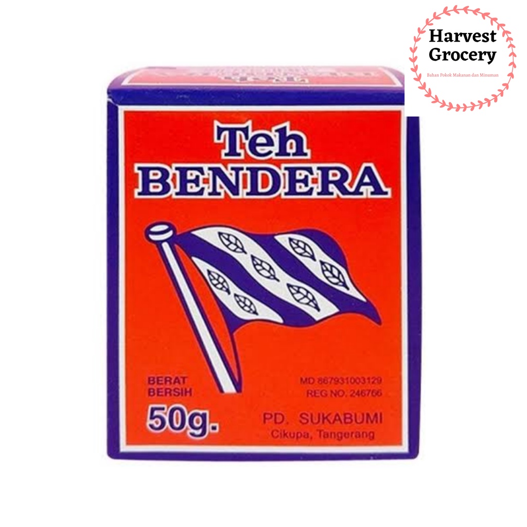 

Teh Bendera Bubuk 50Gr x 10Bks