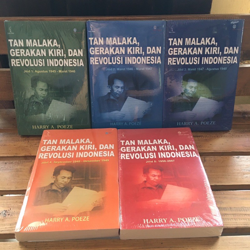 Tan Malaka: Gerakan Kiri, dan Revolusi Indonesia Jilid 1-5  (Harry A. Poeze)
