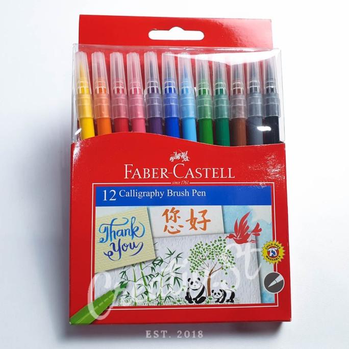 

(BISA COD) Faber Castell Calligraphy Brush Pen Set DISKON Kode 405