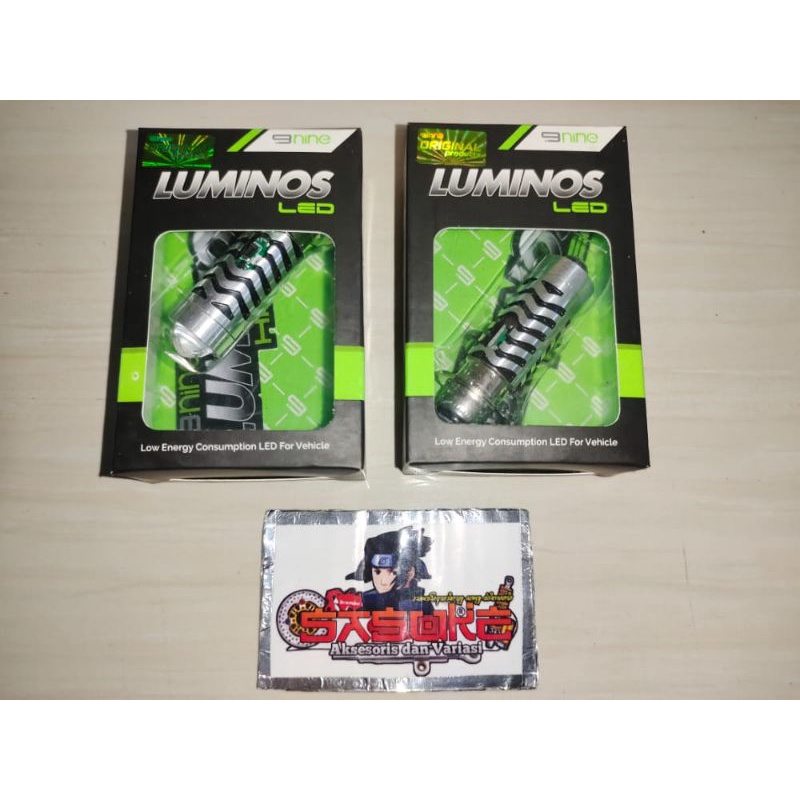 LAMPU UTAMA H6 LASER LUMINOS AC DC DOUBLE BOHLAM