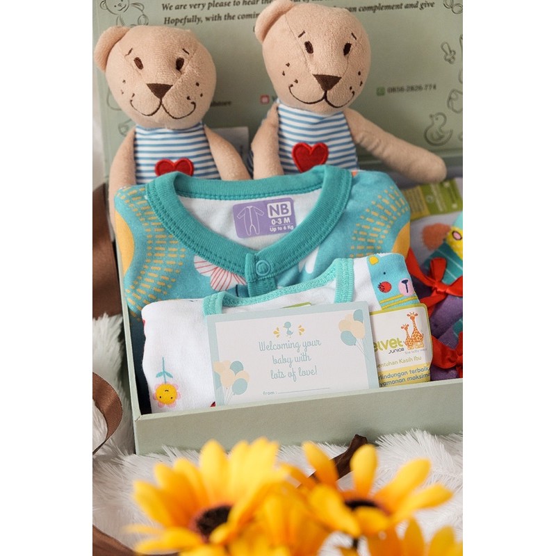 Paket Kado/Hampers Bayi Mix Velvet Junior/Gift Set bayi-4