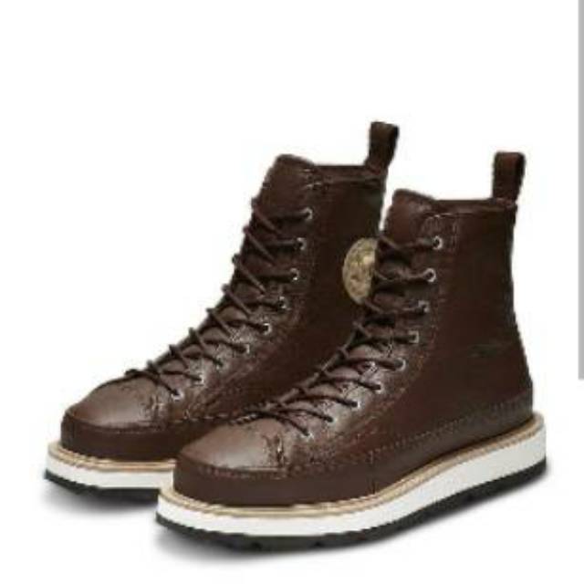 Converse CTAS Hi Crafted Boots Leather Chocolate