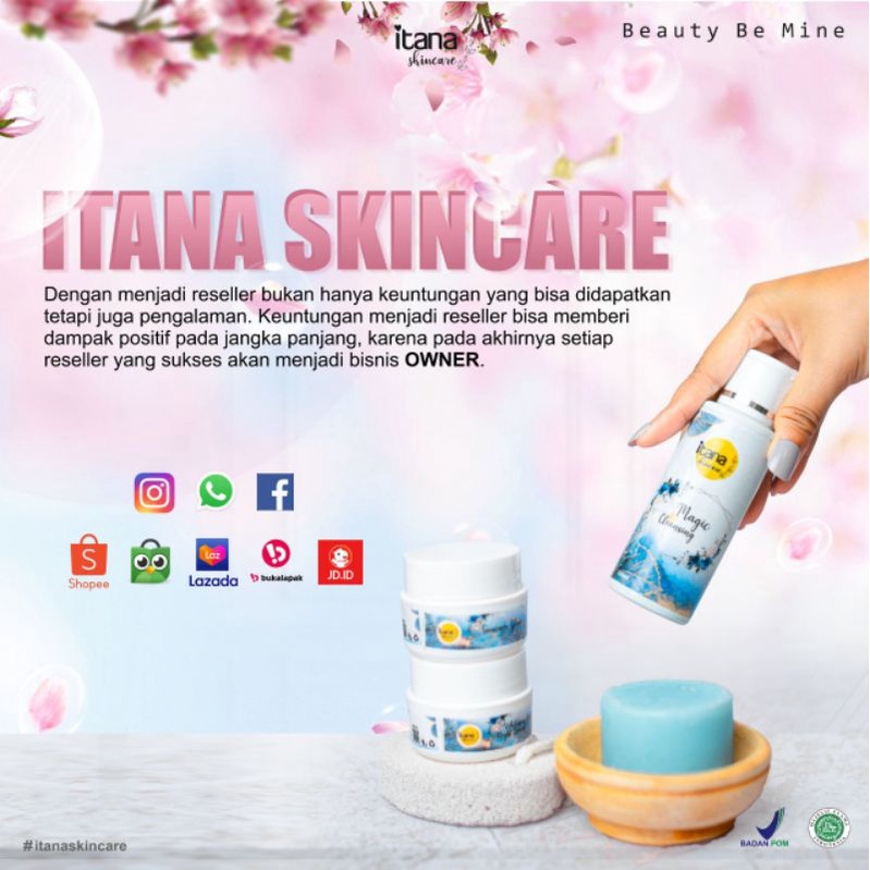 PAKET LENGKAP ITANA SKINCARE❤