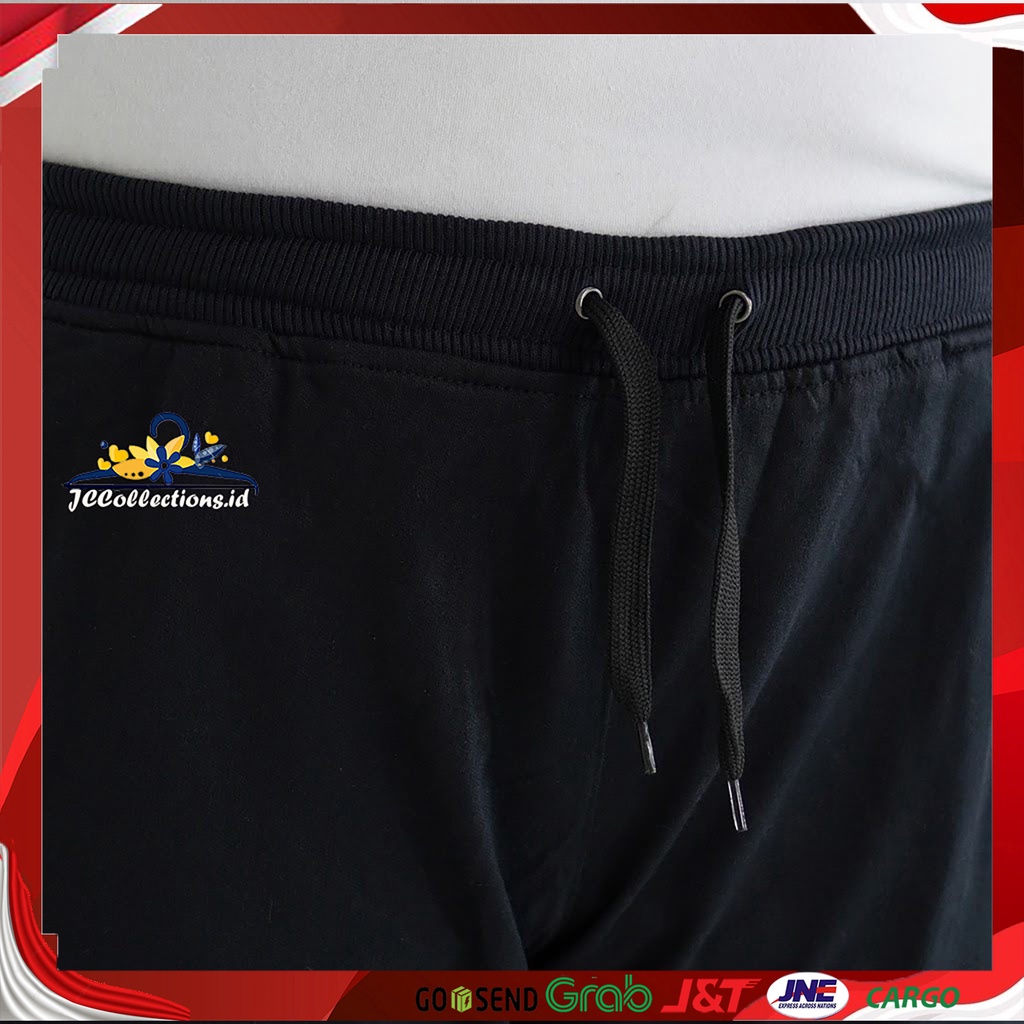 Celana Wanita Jumbop Jogger Big Size Side List Olahraga Ferra / Celana Training Wanita Jumbo - JCCollections