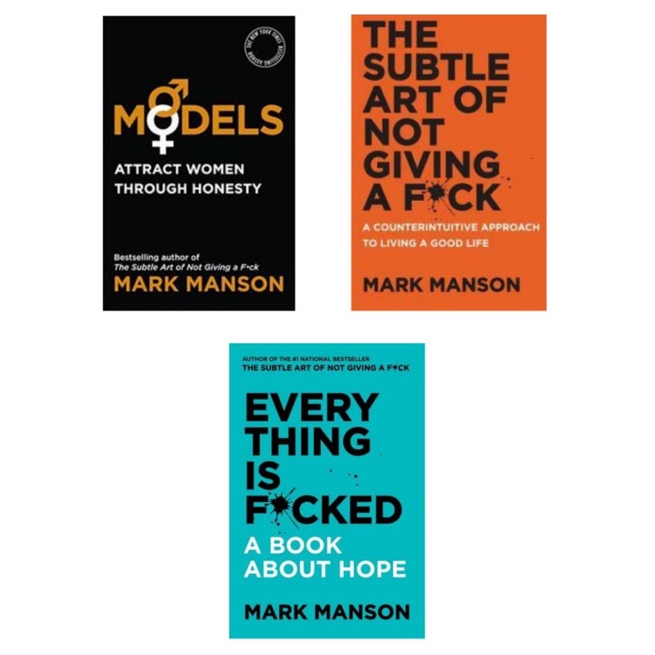 Jual Buku Mark Manson The Subtle Art Of Not Giving Everything Is 
