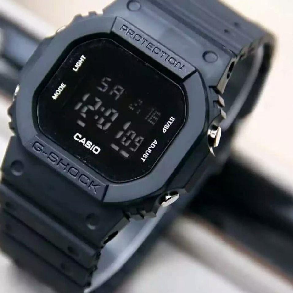 (SPECIAL PRICE) (jakarta)Jam Tangan Pria  Casio Gshock Protection DW 5600 Full Black