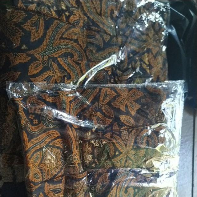 Batik Gamis Jumbo Couple Sriwedari