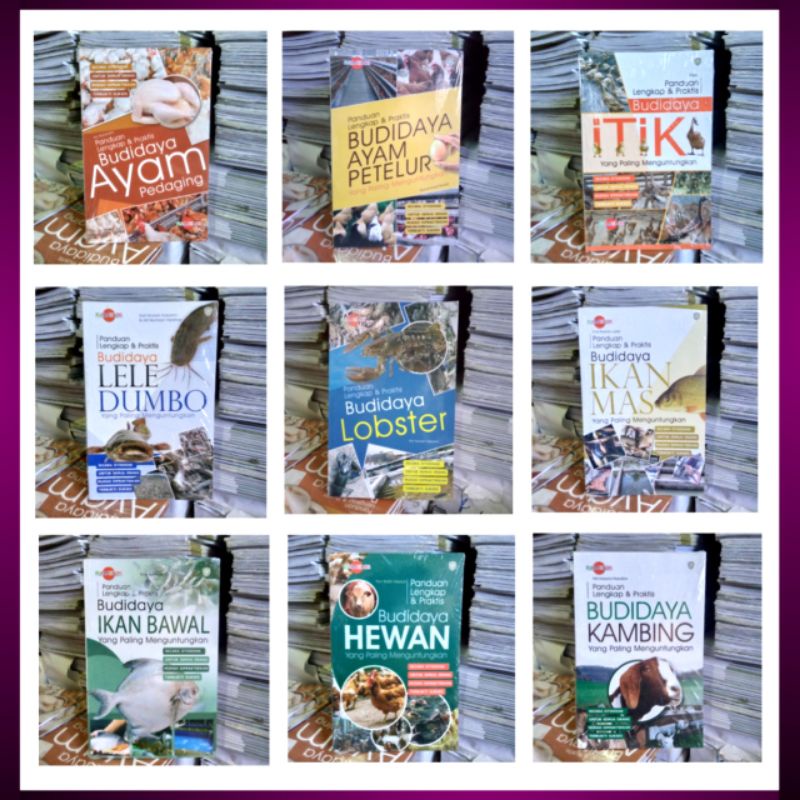 IK6 Buku Peternakan - Panduan Lengkap & Praktis Budidaya Yang Paling Menguntungkan