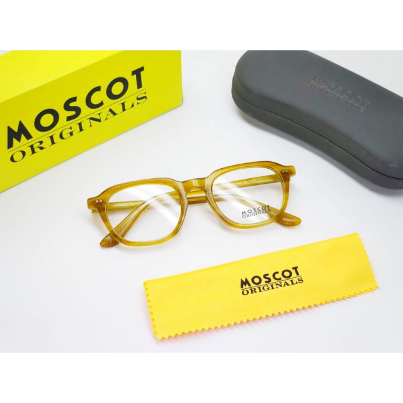 kacamata Moscotbillik blonde moscot lemtosh L tortoise glossy