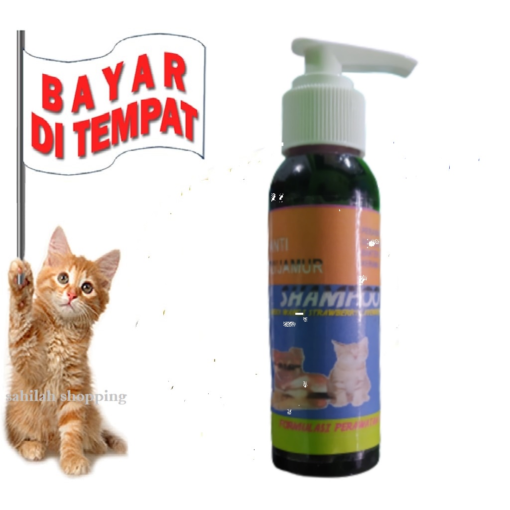 (TERMURAH) SEGI PLUS SAMPO KUTU KUCING SAMPO ANJING ANTI JAMUR  KORENG AMPUH 100 ML