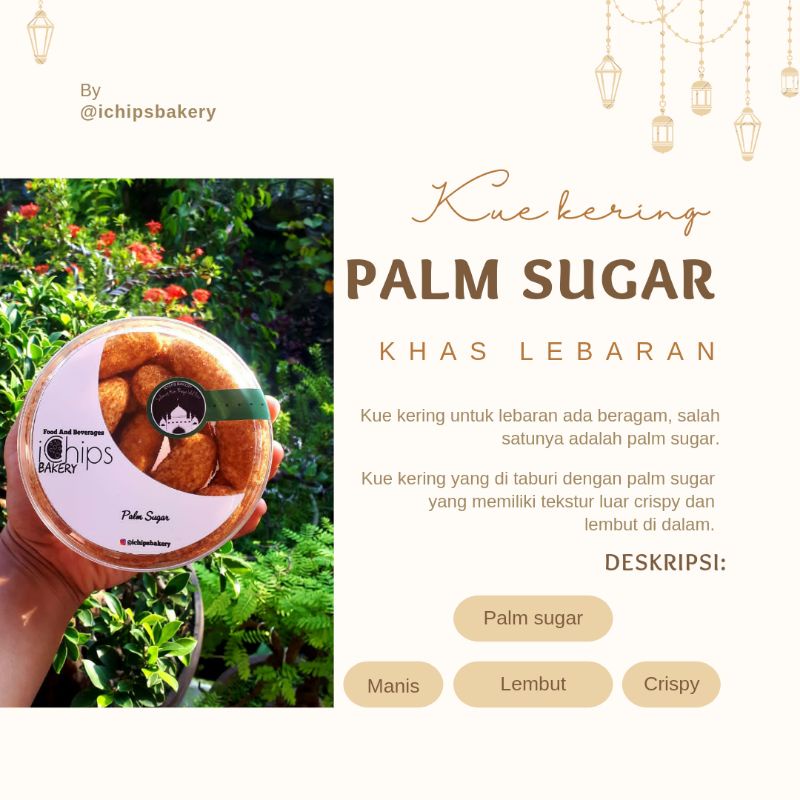

Kue Kering Palm Sugar 250gr