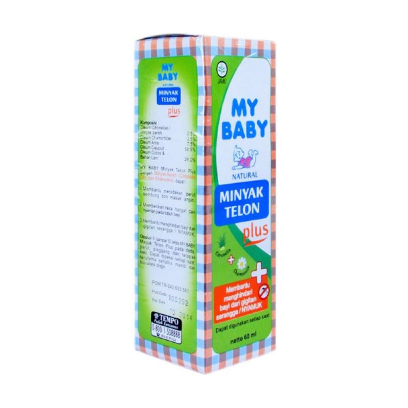 My Baby Minyak Telon 60 Ml - Menghangatkan Bayi