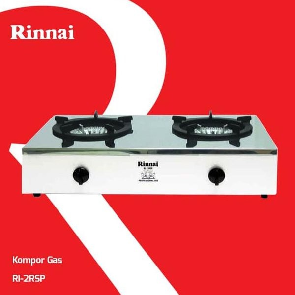 RINNAI Kompor Gas Komersial 2 Tungku Besar RI 2 RSPN  RSP