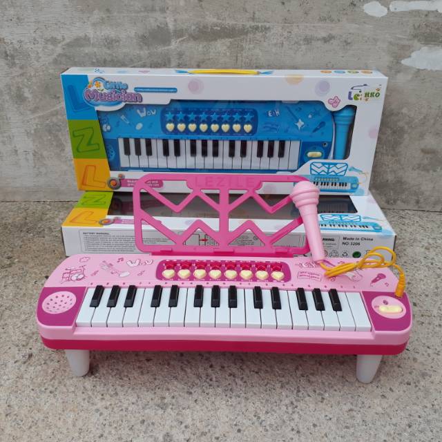 MAINAN ORGAN EDUKATIF ANAK - ALAT MUSIK PIANO EDUKASI - KEYBOARD BATRE