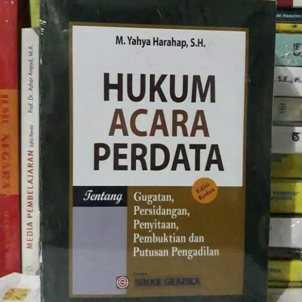

Buku HUKUM ACARA PERDATA by yahya harahap Kode 46