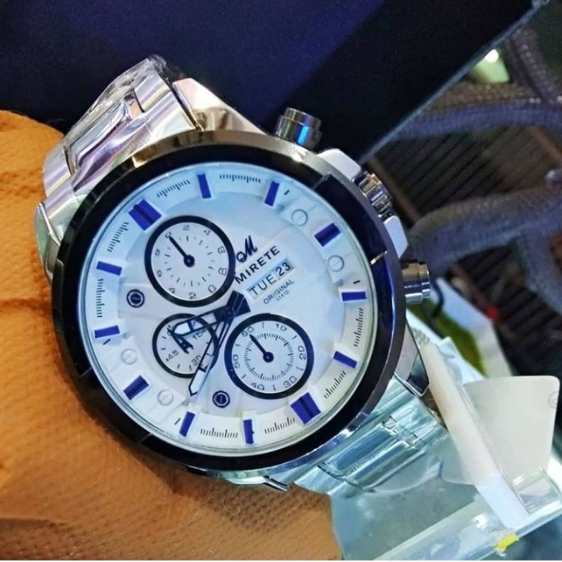 Jam Mirete Tanggal Ori Water resistant ( BISA COD )