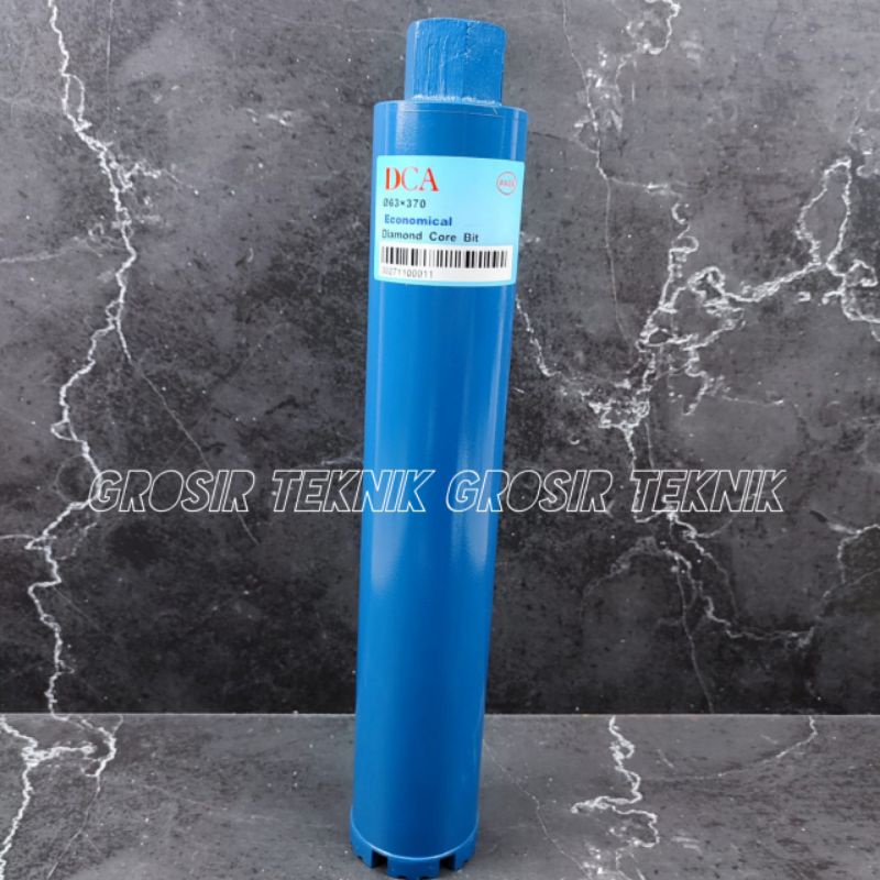 Diamond Core Bit 63mm x 370mm Mata Bor Coring Beton Lubang Pipa 2.5 inch Mata Coring 2.5"
