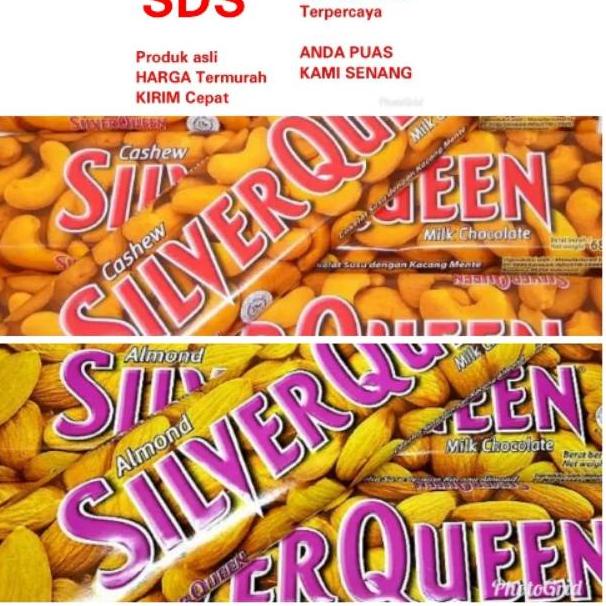 

〈O-AKI> 〈✪> SILVERQUEEN CASHEW / ALMOND 58G yg besar