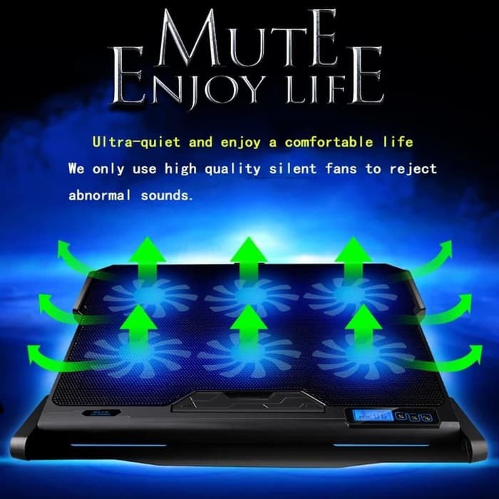 Cooling Pad Laptop Kipas Pendingin Laptop Cooler Fan Coolingpad Cooling Fan