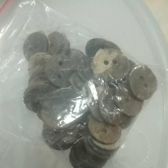 Kancing Batok Kelapa Diameter 1,3cm