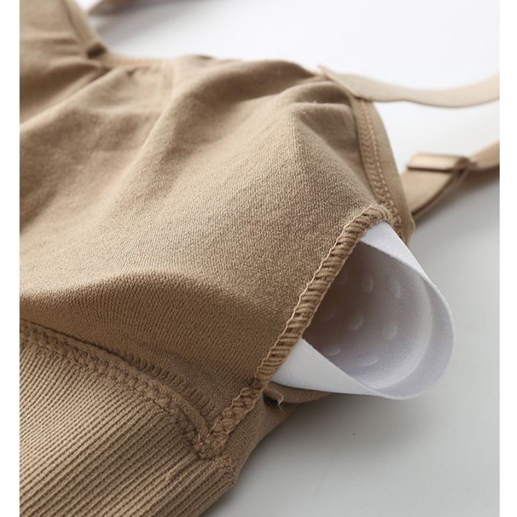 Tank Top Dengan Pads Busa Nyaman  By Voglia-3