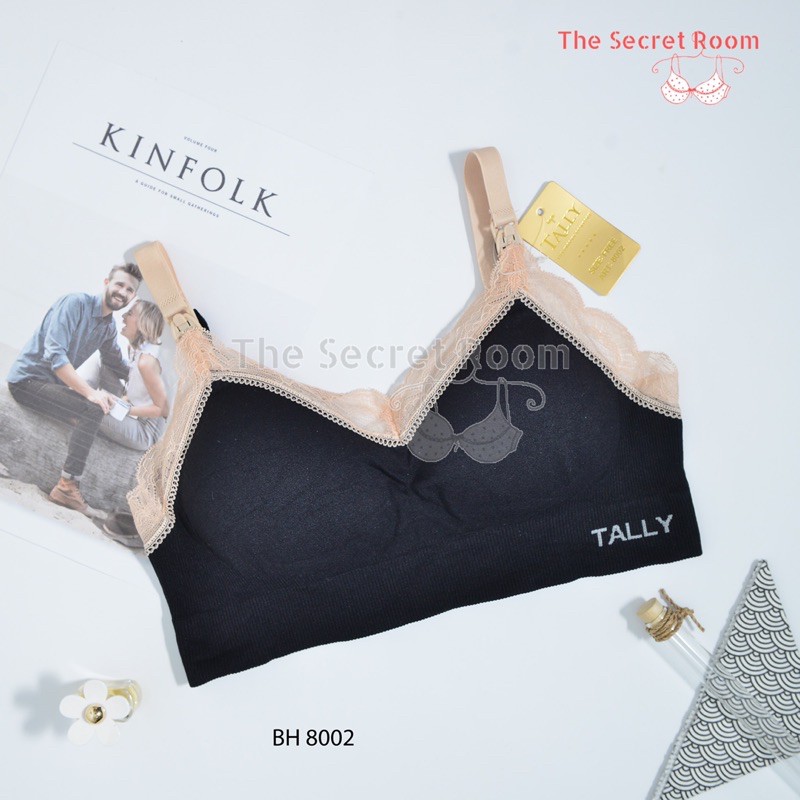 TALLY BRA BH MENYUSUI 8002 I BUSA TIPIS I TANPA KAWAT I BAHAN RAJUT | FREE SIZE