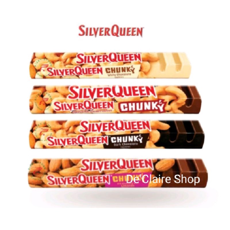 

Chunky Bar SilverQueen cokelat 85 Gram & 26gr