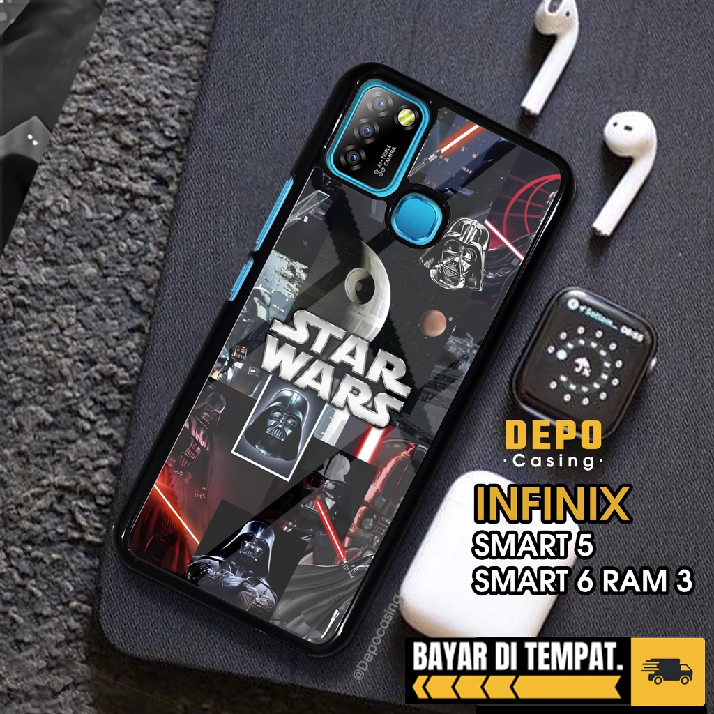 Case Infinix Smart 5 6 RAM 3 Case Hp Infinix Smart 5 6 RAM 3 Depo Casing [STWR] Premium Glossy Case 
