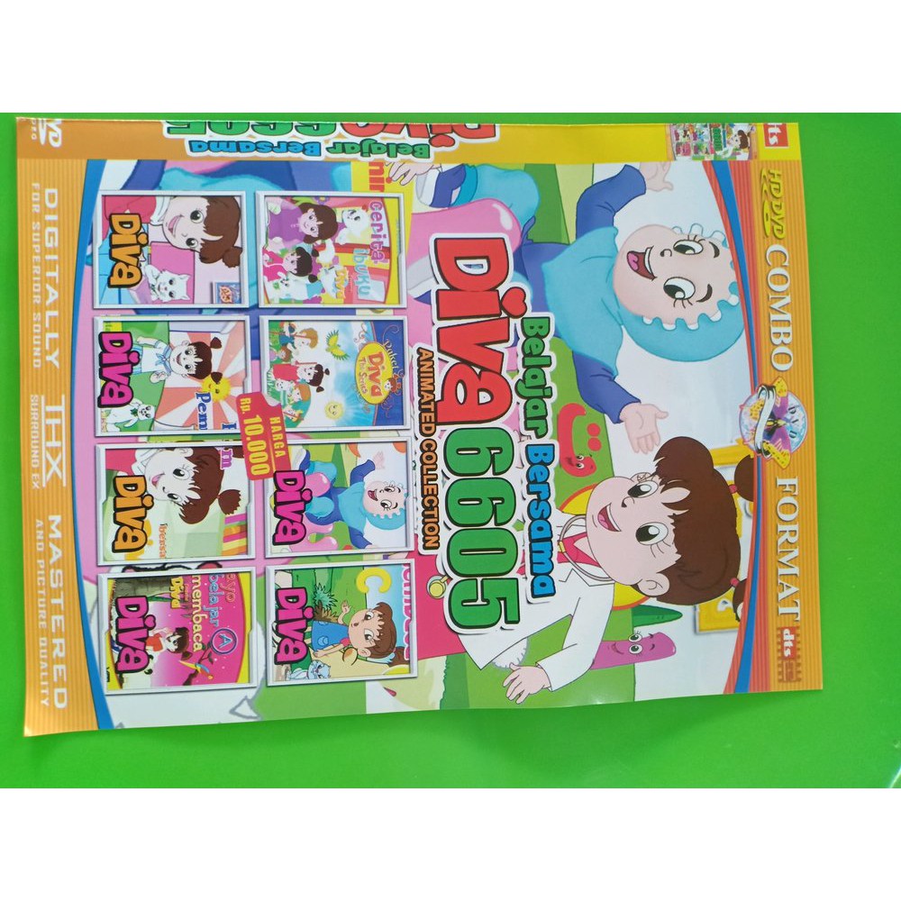 Belajar bersama diva -KASET PROMOO DVD film - PROMOO MP4 lagu anak
