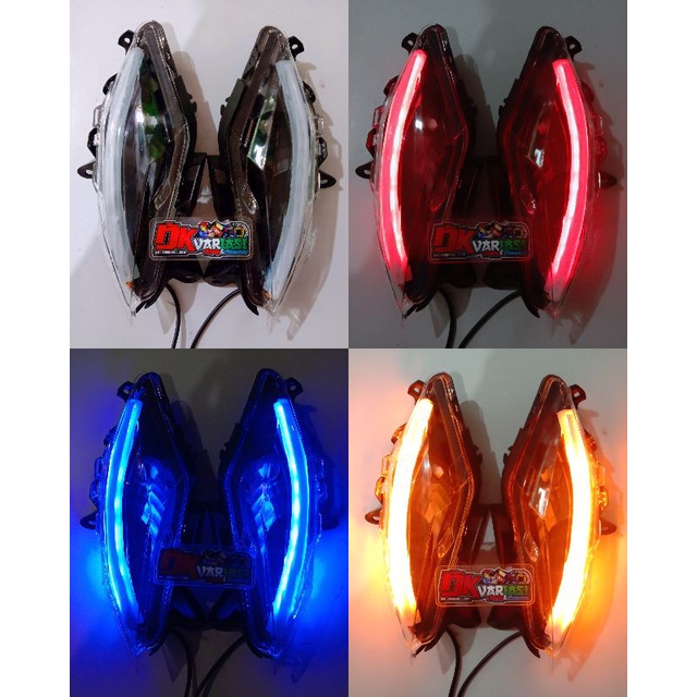 Lampu alis set reflektor beat deluxe/street 2021/2022