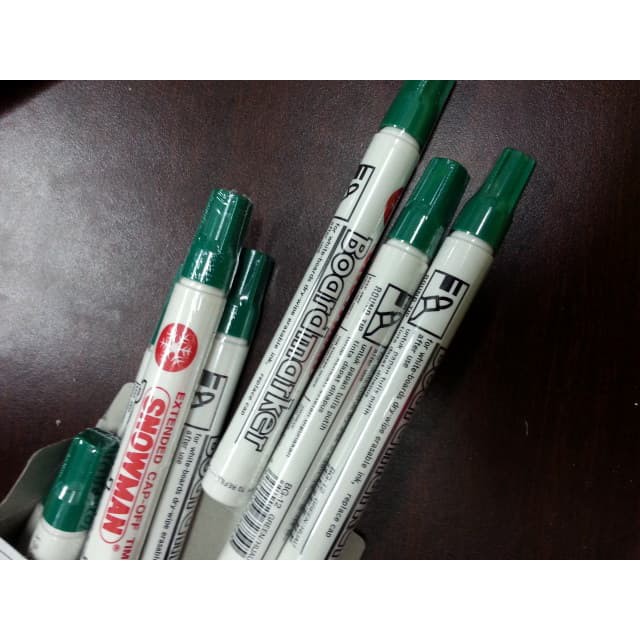 

Spidol papan tulis whiteboard Snowman HIjau