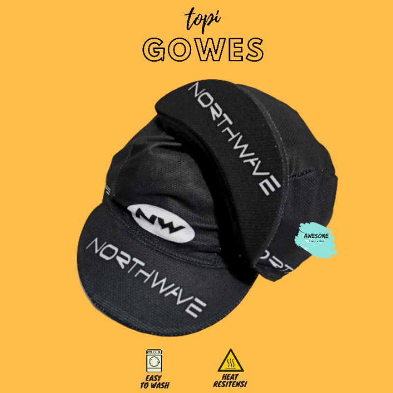 TOPI SEPEDA / TOPI GOWES / CYCLING CAP NORTWAV