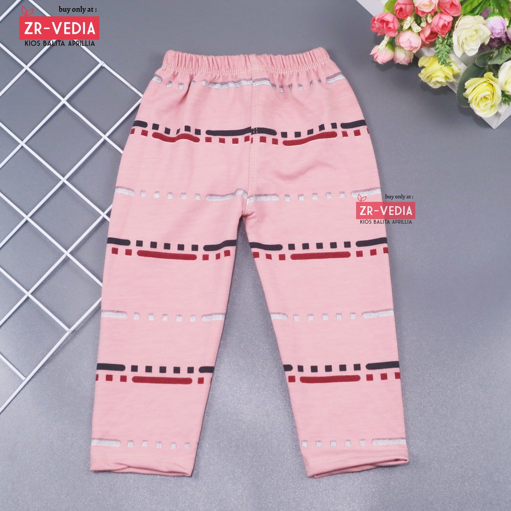 [IMPORT] Legging Nara uk 1-2 Tahun / Leging Motif Celana Ketat Panjang Anak Perempuan Premium Tebal