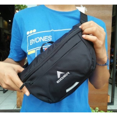 EIGER1989 TAS PINGGANG  DOBERAI 4965 TAS SLING SLINGBAG WAIST BAG TAS SELEMPANG ORIGINAL TAS WANITA 