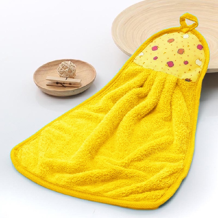 Kain Handuk Pembersih Meja Piring Dapur Serbet Microfiber Gantung / Lap Tangan Murah Dan Sangat Berkualitas (H25)