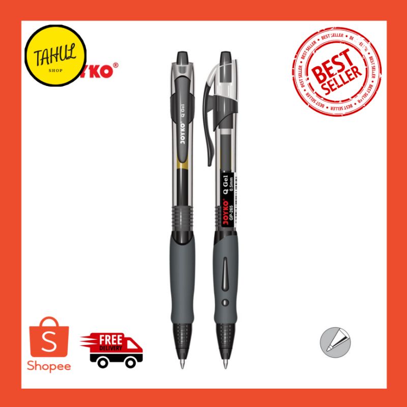 

Gel Pen Pulpen Pena Joyko GP-265 Q Gel 0.5 mm
