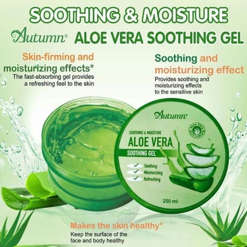 BPOM Autumn Soothing &amp;  Moisture Aloe Vera Soothing Gel 250 ml