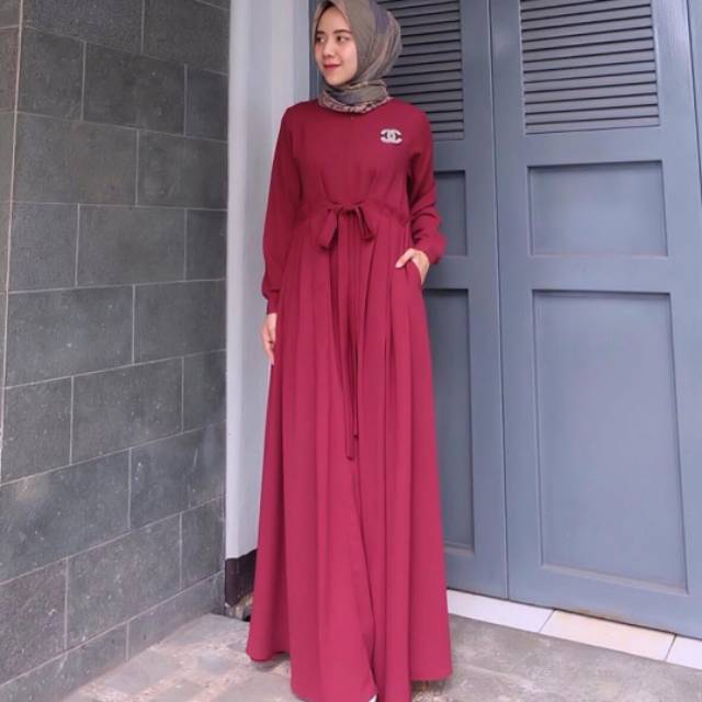 SORAYA DRESS Zaitun by Azmiza.Official