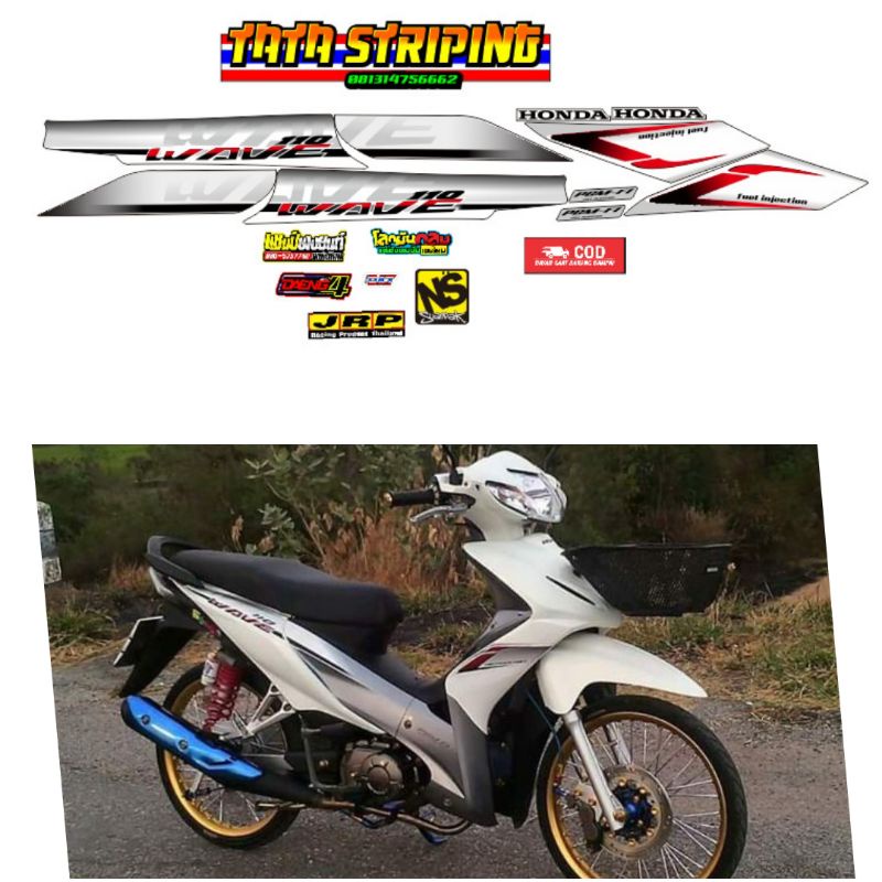 striping revo thailand wave 110i thailand