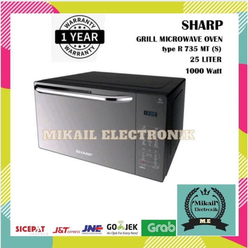 PROMO MICROWAVE OVEN SHARP R-735 MT (S)