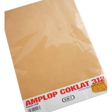 

FREEONGKIR Amplop Coklat Kiky 312 AP273
