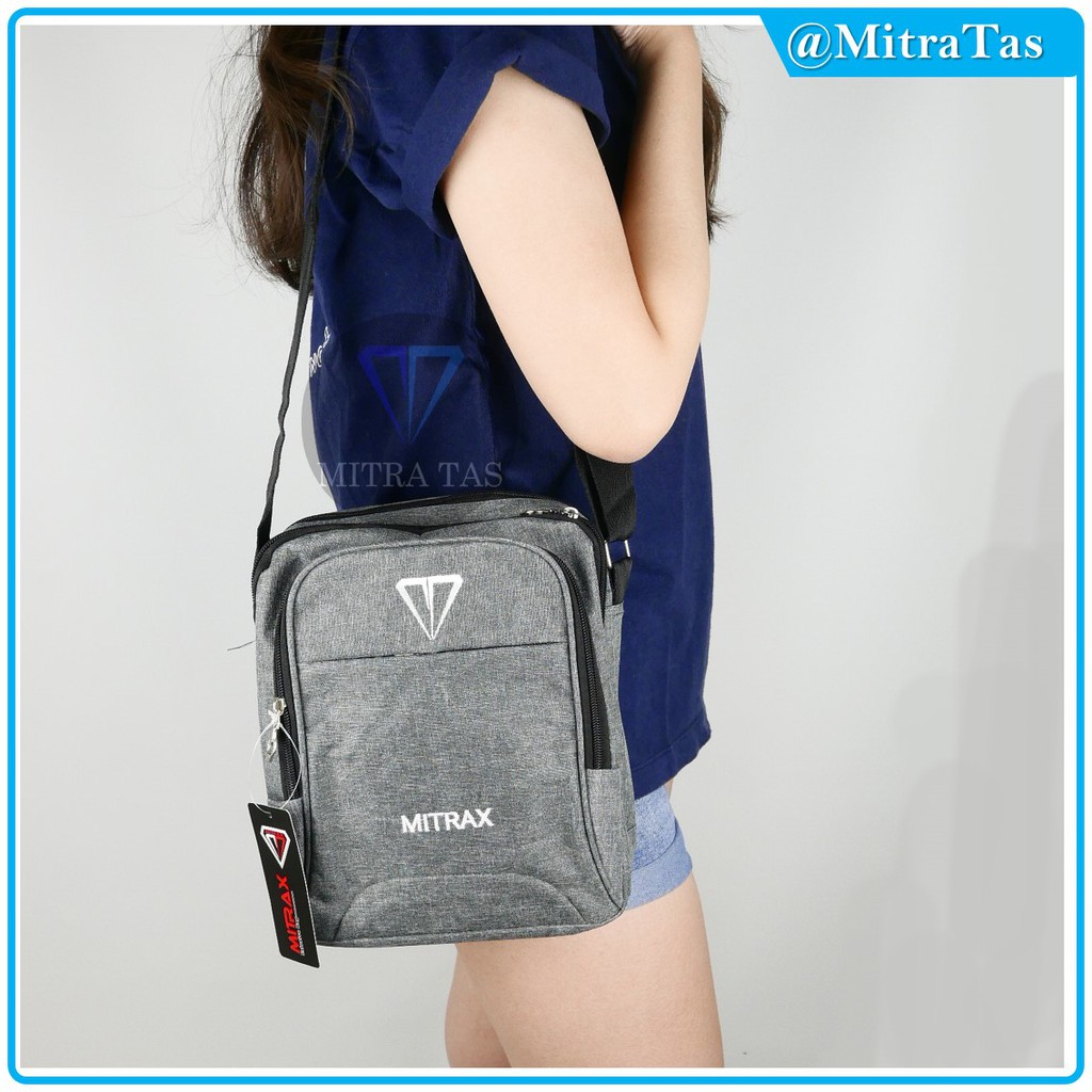 Tas Selempang MITRAX Bahan Denim! Bahan Tebal &amp; Harga TERMURAH!