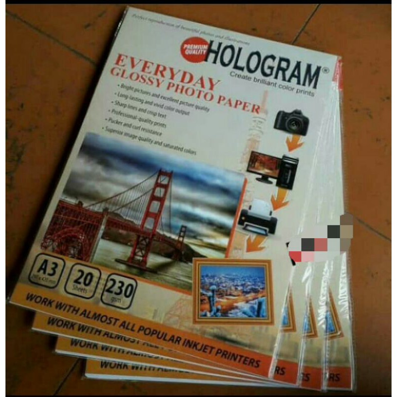 

kertas.photo.hologram.size.A3.230grm