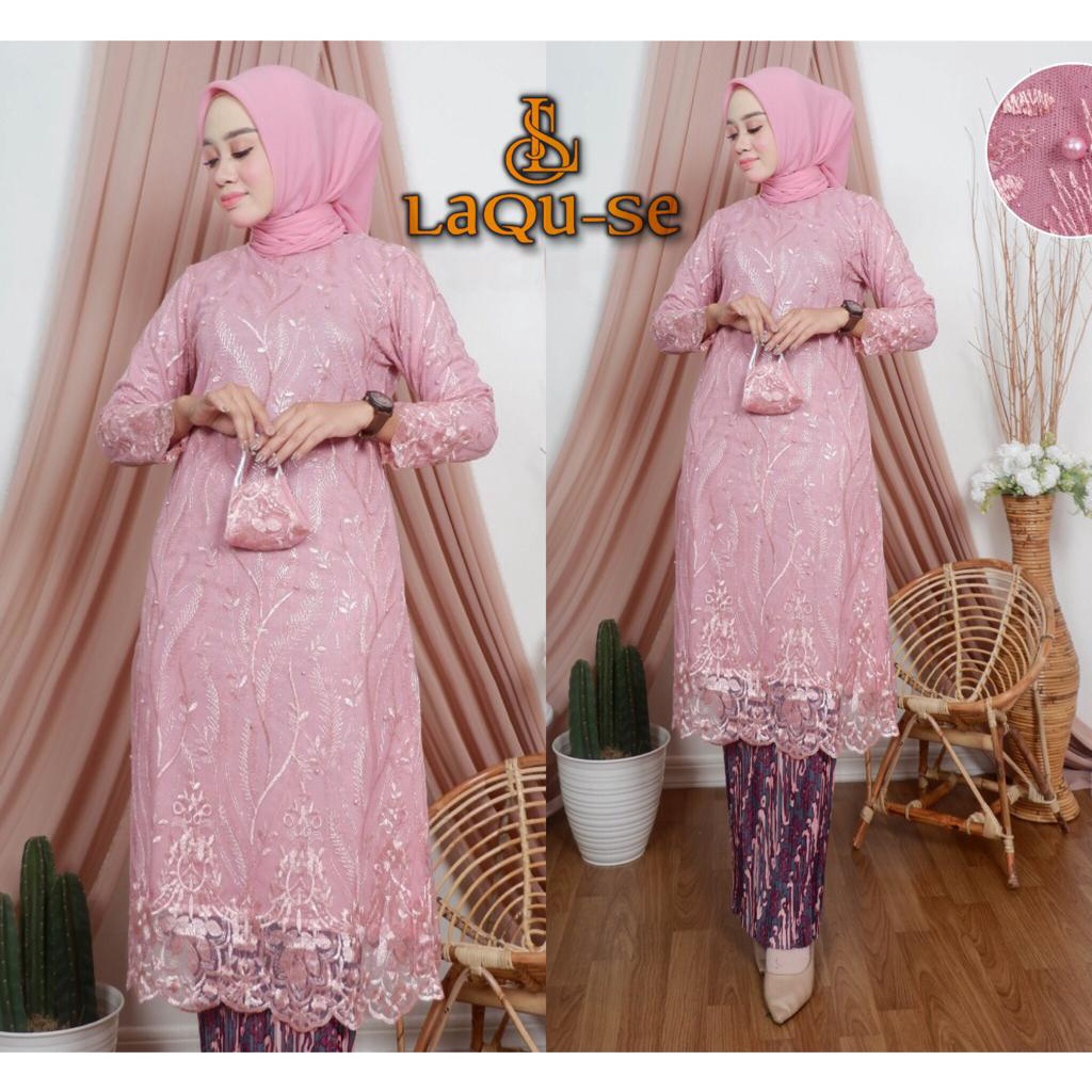 Setelan Kebaya Wisuda Lamaran Pesta Kondangan Wanita Premium Terlaris By Laquse_kebaya2