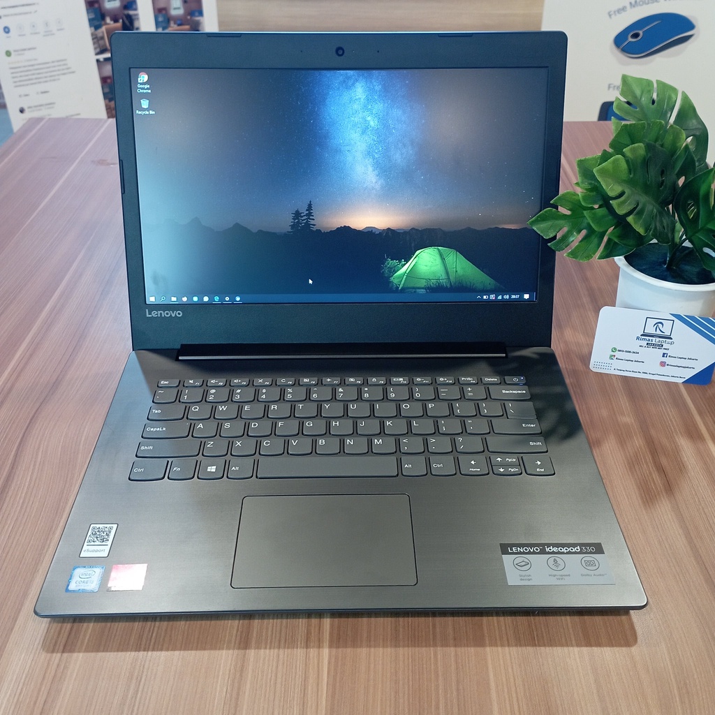 LENOVO IDEAPAD i5 Gen 8 RAM 8G SSD 256GB AMD RADEON HD SECOND BEKAS