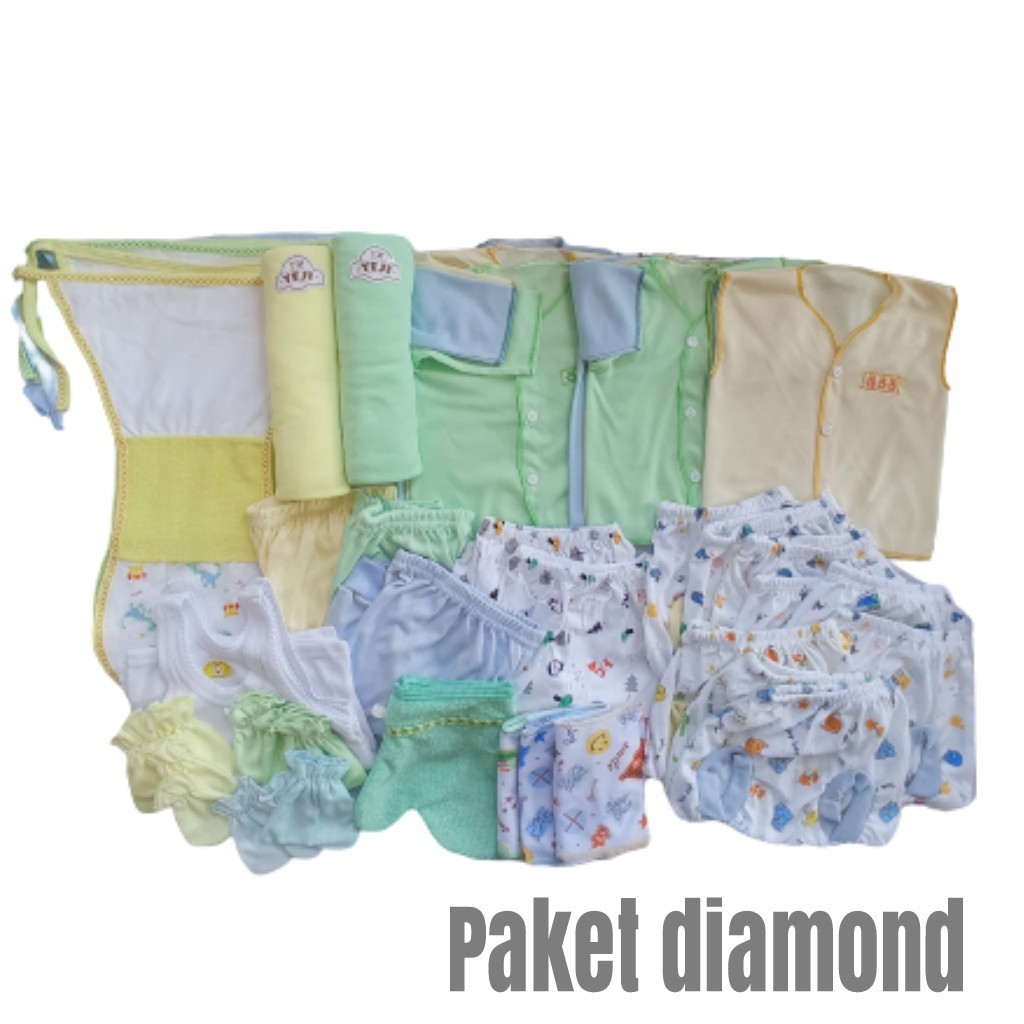 Paket Perlengkapan Baju Bayi Lengkap Set Gift