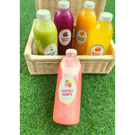 

Jus Jambu Merah/ Juice Heathly Habits 1L Buah Asli