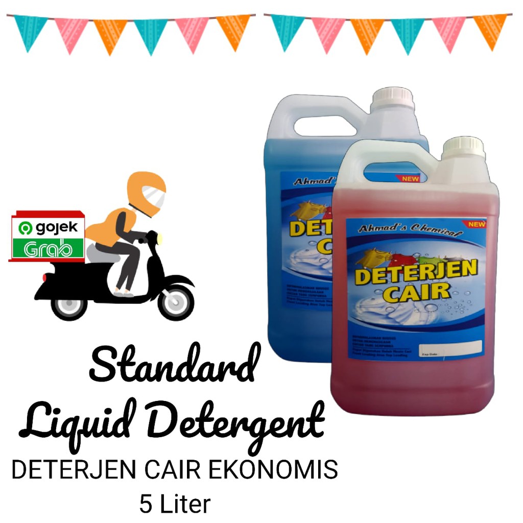 Deterjen Cair Ekonomis STANDARD LIQUID DETERGENT 5 Deterjen Cair Ekonomis STANDARD LIQUID DETERGENT 5